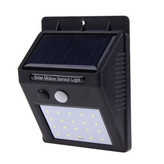 چراغ خورشیدی قابل شارژ برای فضای باز با پنل خورشیدی و نور LED