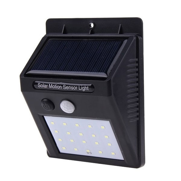 چراغ خورشیدی قابل شارژ برای فضای باز با پنل خورشیدی و نور LED