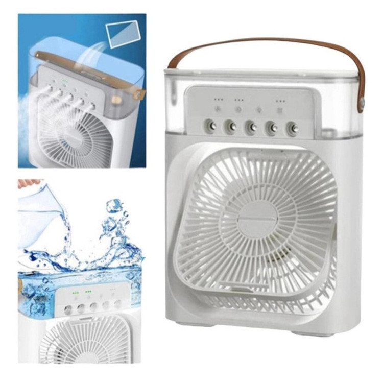 با پنکه مهپاش رومیزی، نسیم همراه با مه لطیف همیشه کنارته.