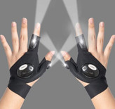 دستکش چراغ دار انگشتی با LED پر قدرت برای کار در تاریکی