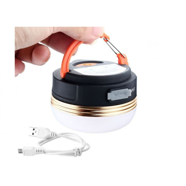 چراغ کمپینگ شارژی ضد آب با نور قدرتمند و دوام طولانی