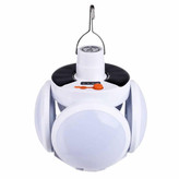 چراغ شارژی مدل 5 پر با نور قدرتمند و طراحی قابل حمل برای استفاده در خانه، سفر و کمپینگ